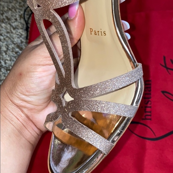 Renee 85 Glitter Louboutin - Picture 9 of 9